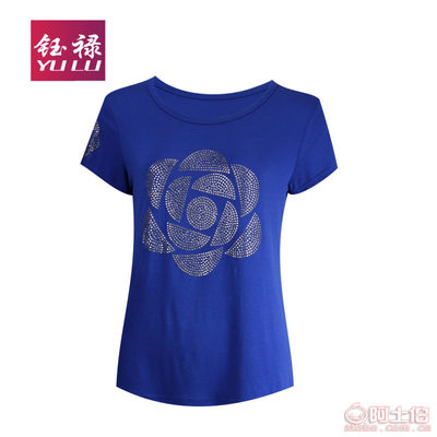鈺祿夏裝 時尚與舒適并存的貼鉆打底衫，引領女裝批發新潮流